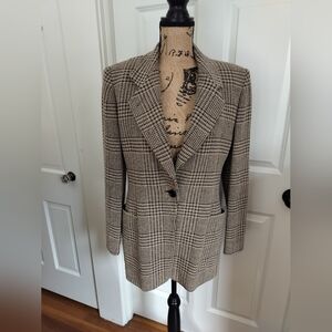 Escada By Margaretha Ley Wool Women's Blazer Size 38